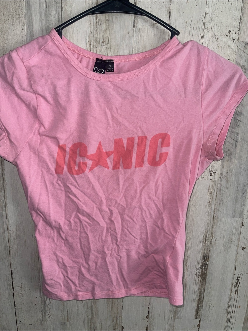 Iconic Pink Graphic Tee - Women